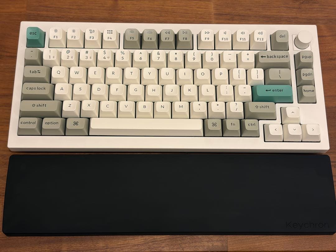 Keychron Q1 Max 75% ワイヤレスキーボード US配列 バナナ軸