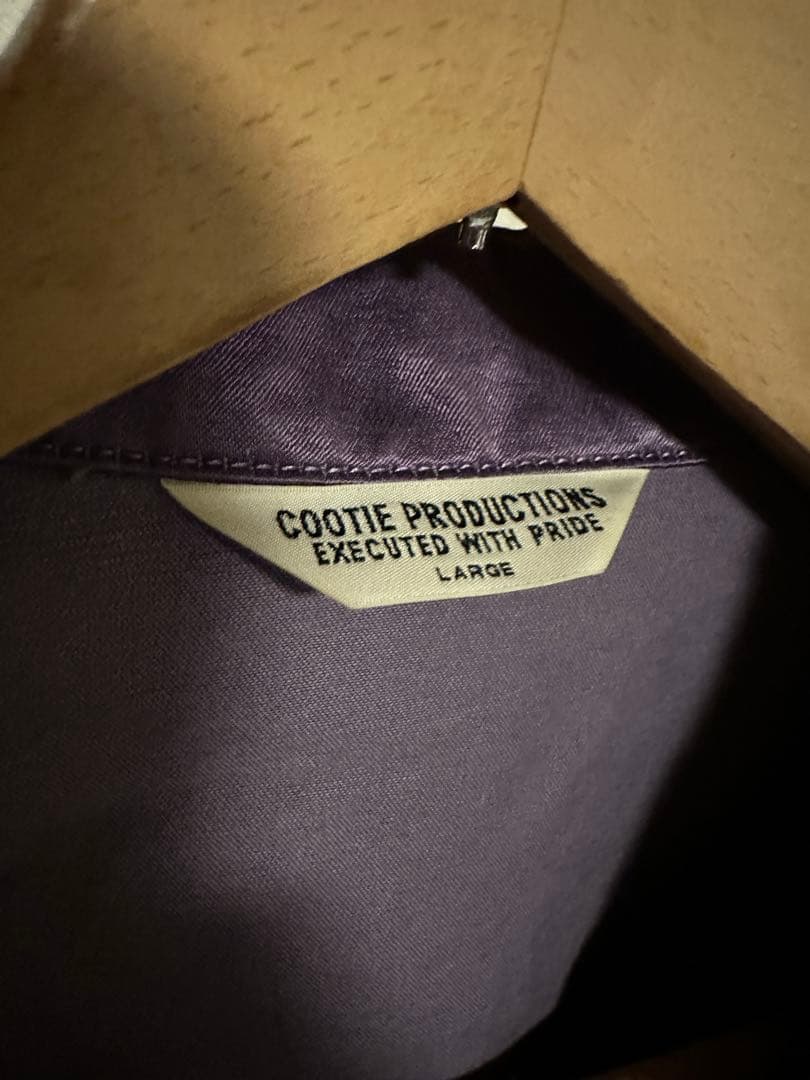 COOTIE/R/C SATIN COACH JACKET オーバーサイズ