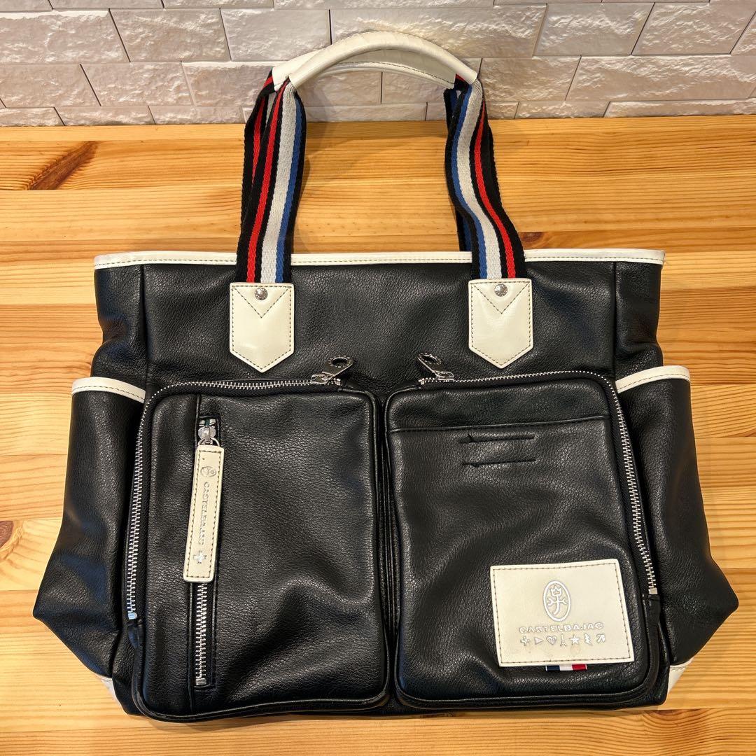 CASTELBAJAC カステルバジャック ローレン トートバッグ 黒 B4収納