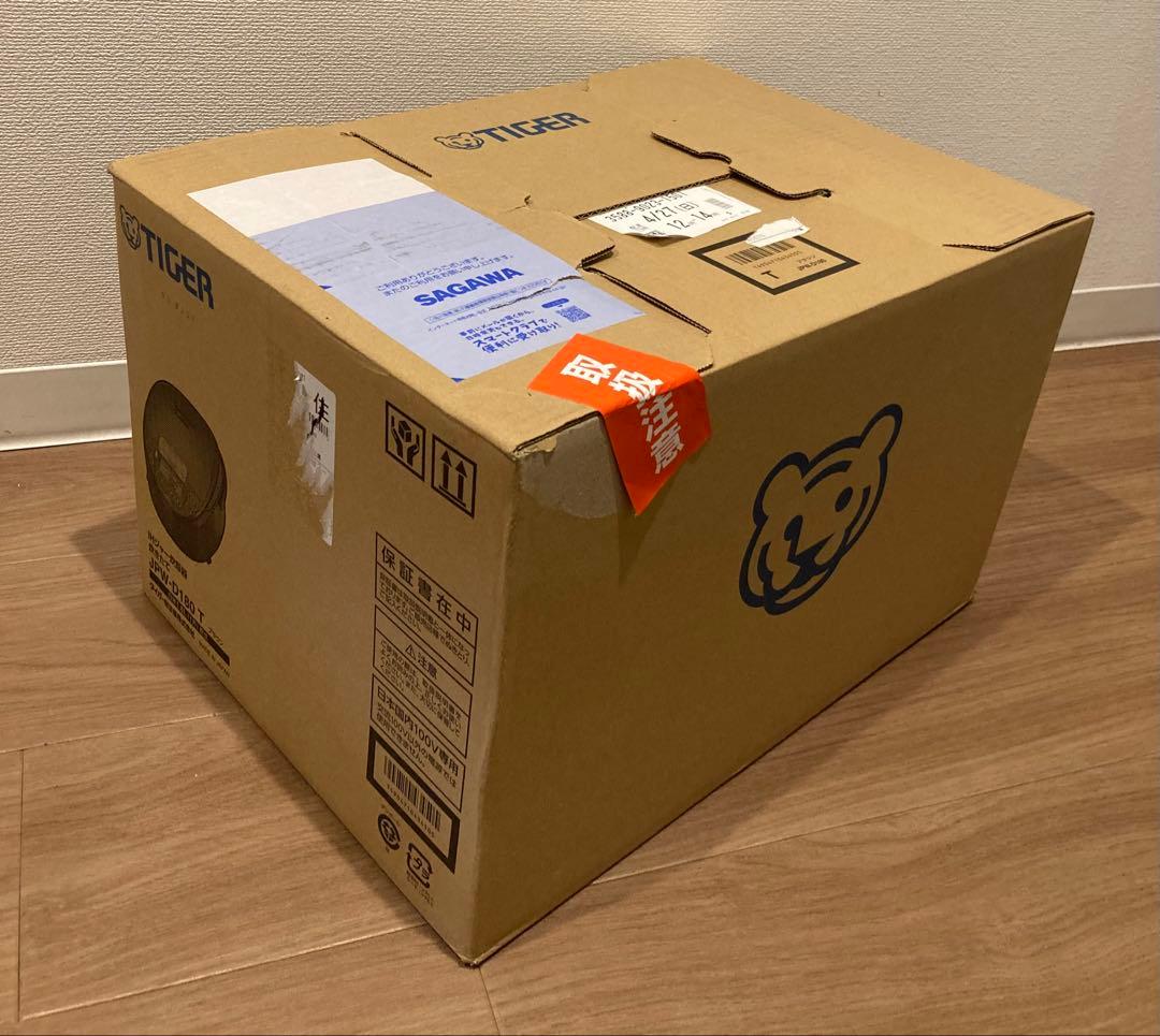 TIGER IH炊飯器 JPW-D180 ブラウン