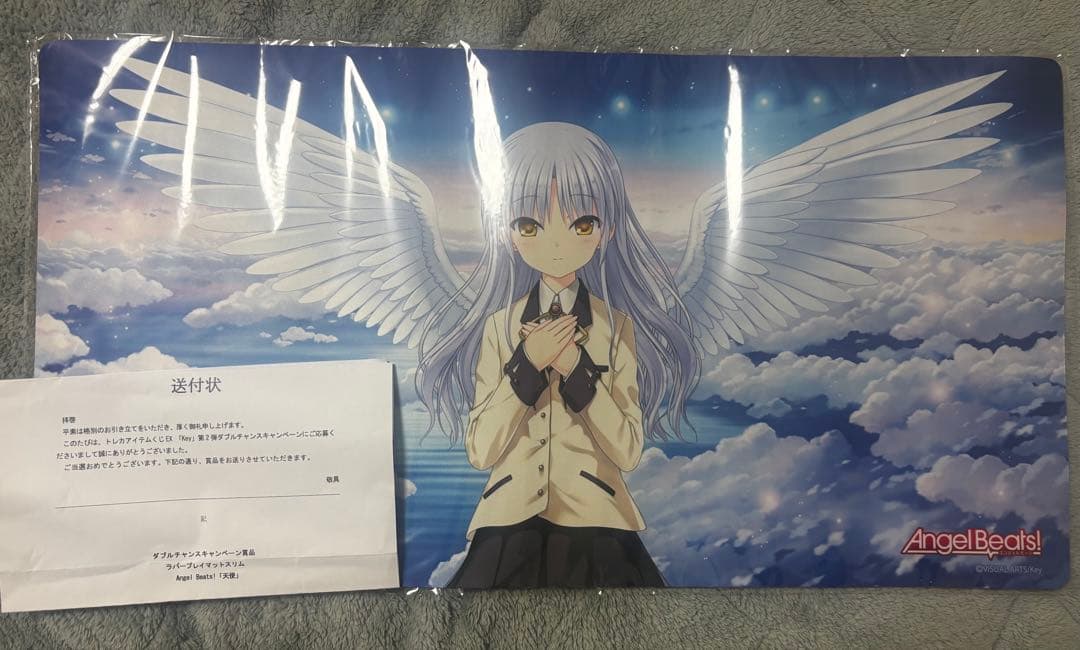 た*こ様 トレカアイテムくじ　ダブルチャンスキャンペーン　天使　プレイマット