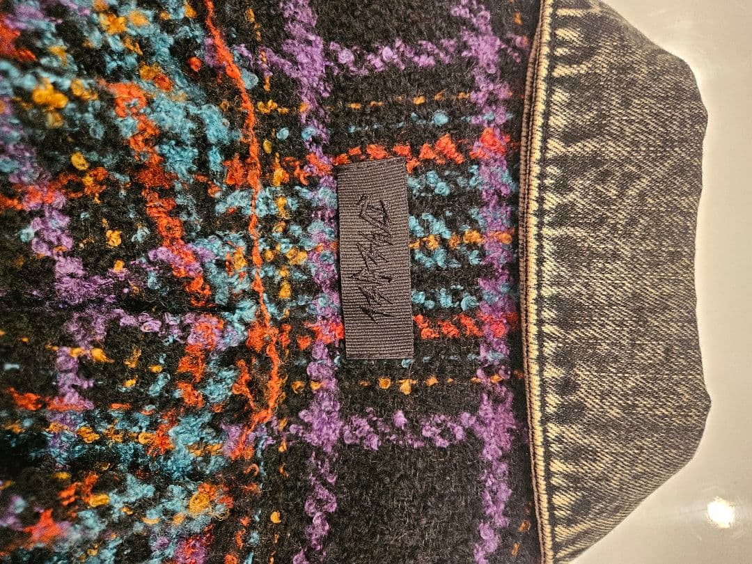 DIESEL チェック柄オーバーサイズジャケット XS