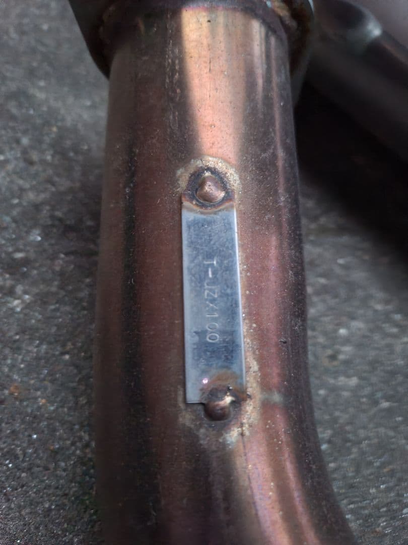 JZX100 ステンレス デュアルマフラー サイレンサー付き