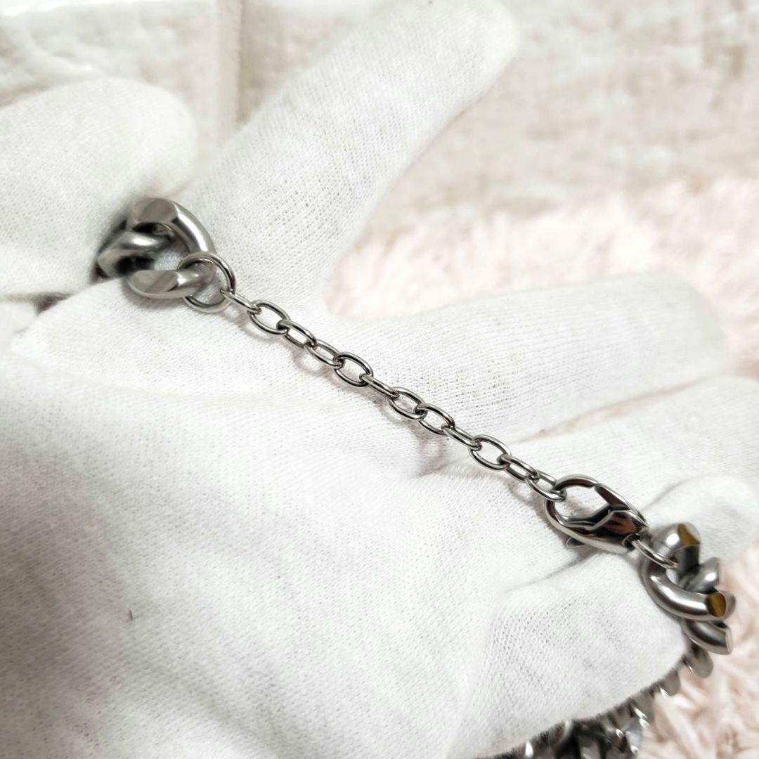 DIESEL ディーゼル ステンレススチールチェーンネックレス 美品