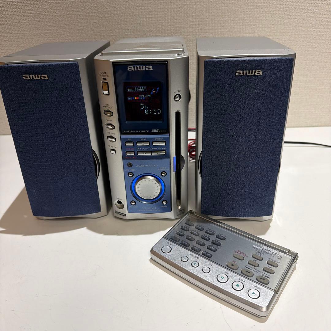 アイワ aiwa XR-MDS7 MDミニコンポ 個人メンテナンス品