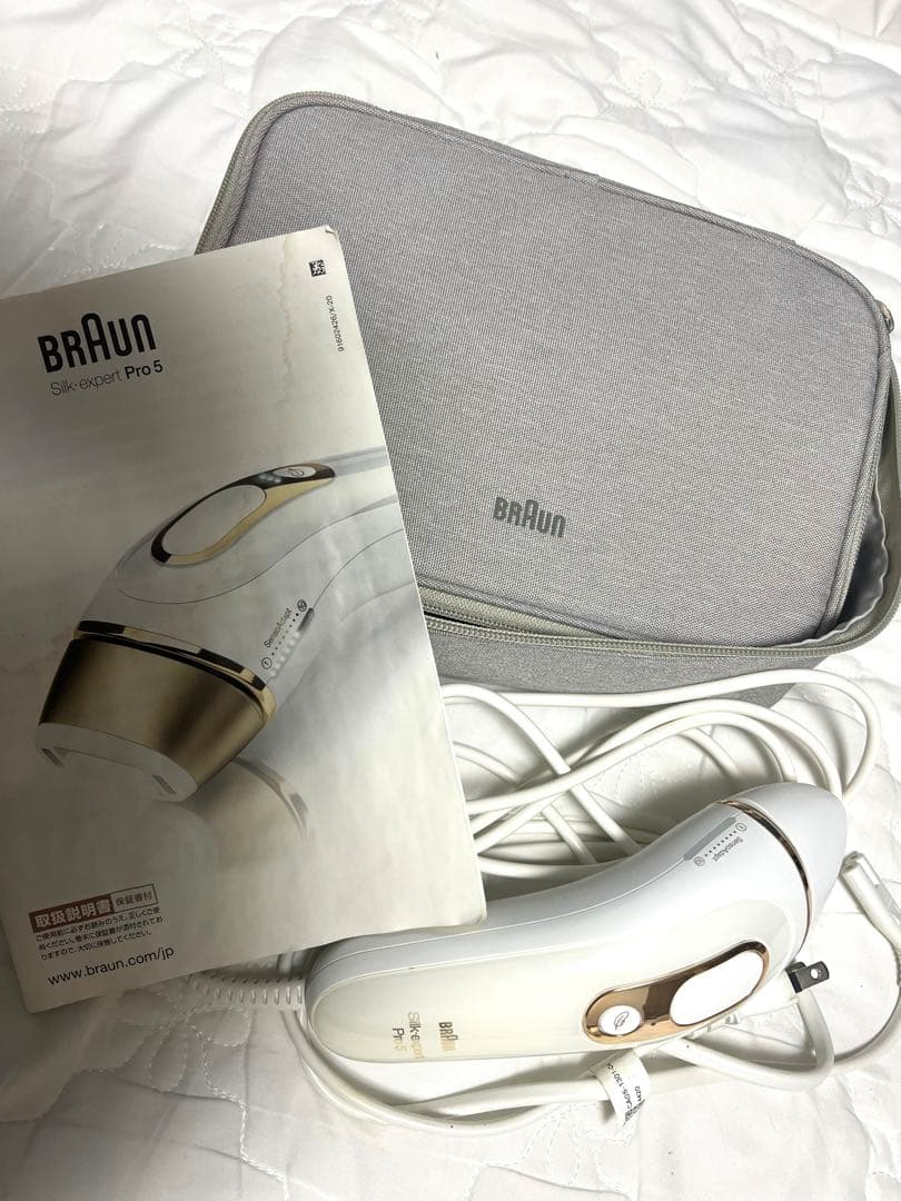 【ネコ】値下げ　BRAUN silk expert Pro5 脱毛器