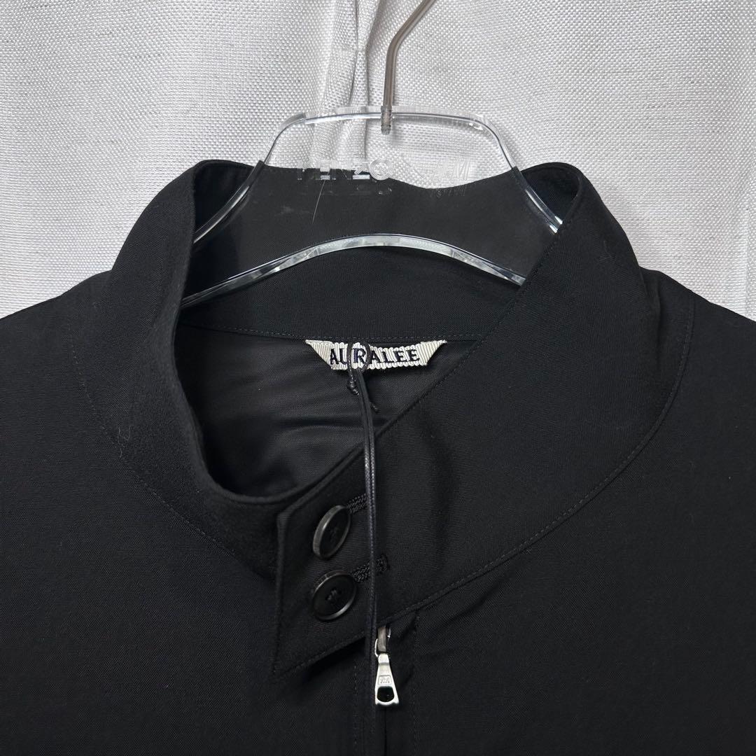 AURALEE 25SS TROPICAL WOOL ZIP BLOUSON ４