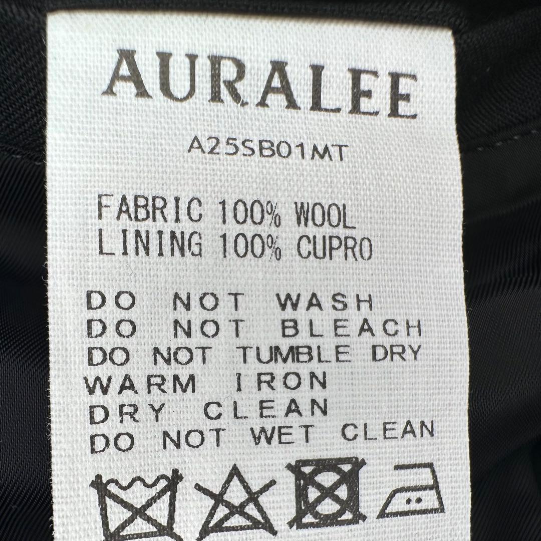 AURALEE 25SS TROPICAL WOOL ZIP BLOUSON ４