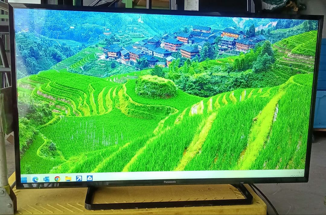 43インチ液晶テレビ Panasonic TH-43F300HT2020年製 ⑫