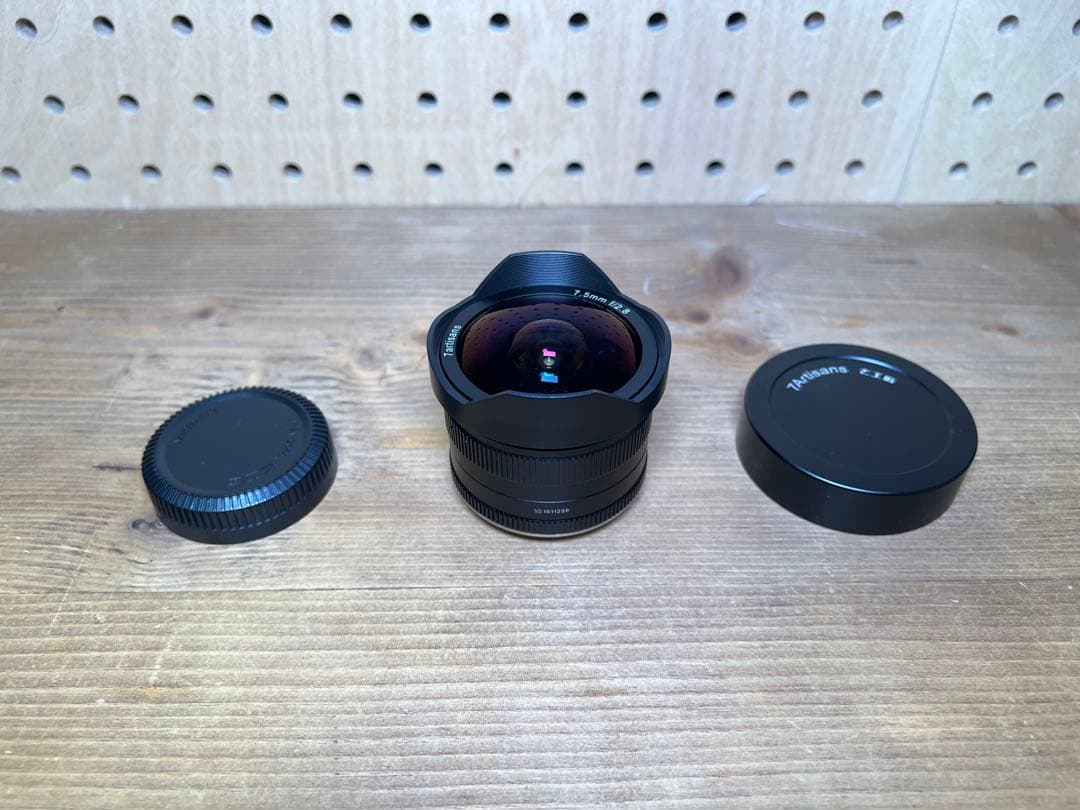 レンズ(単焦点) 7Artisans 7.5mm f/2.8 FISH-EYE mft