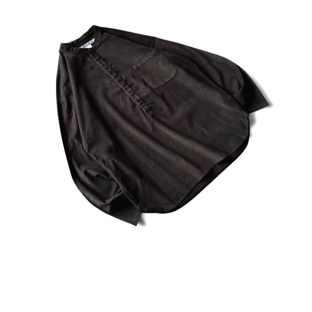 【美品】EEL Products/イール プロダクツ/チャコールヘンリー/ L