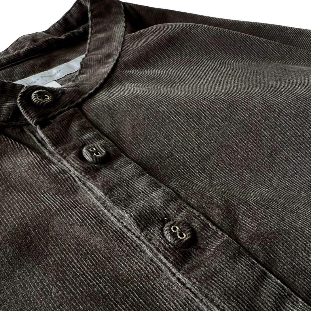 【美品】EEL Products/イール プロダクツ/チャコールヘンリー/ L