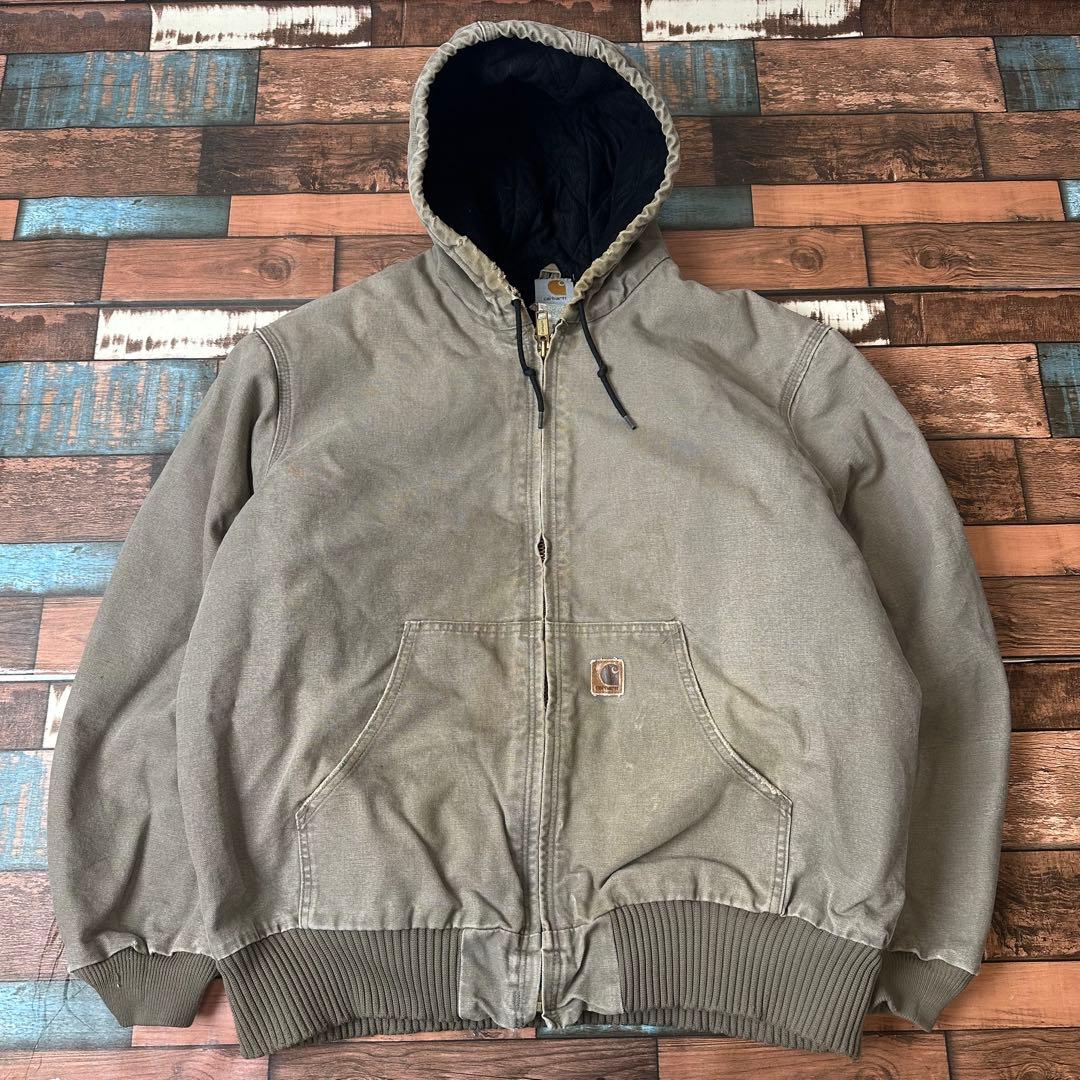 り*け様 ビンテージ　古着　carhartt カーハート　ダックアクティブジャケ