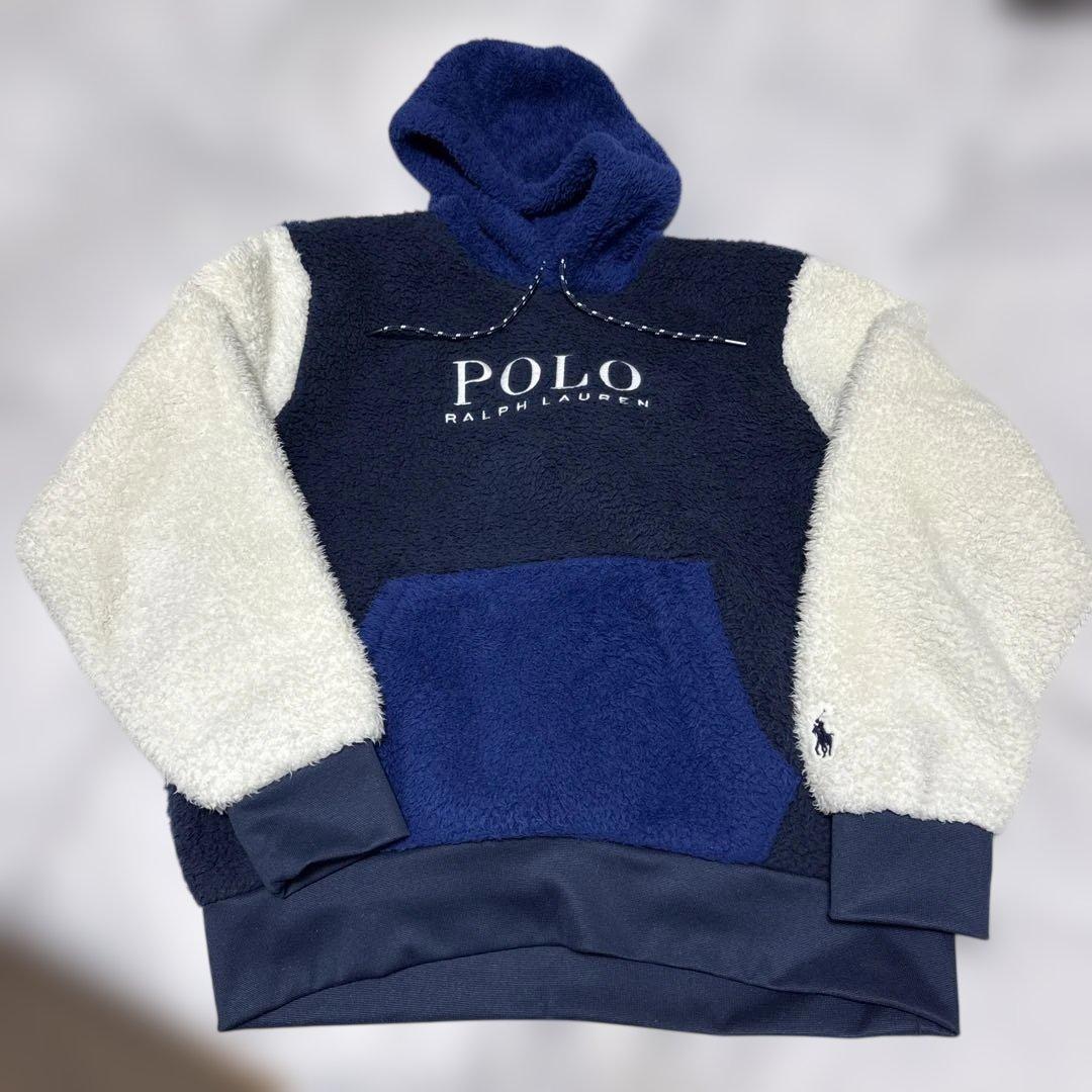 ラルフローレン フリース パーカー
