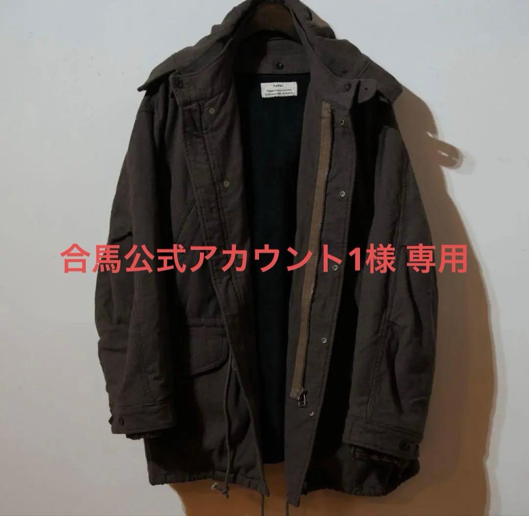ジャケット・アウター Kaval hoodie blouson sharkskin washer