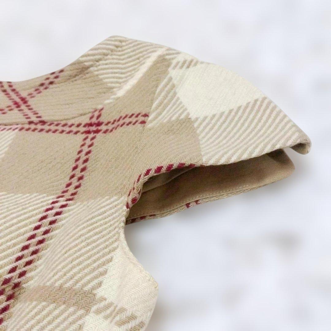 BURBERRY LONDON ブルーレーベル チェック ミニ ワンピース 36