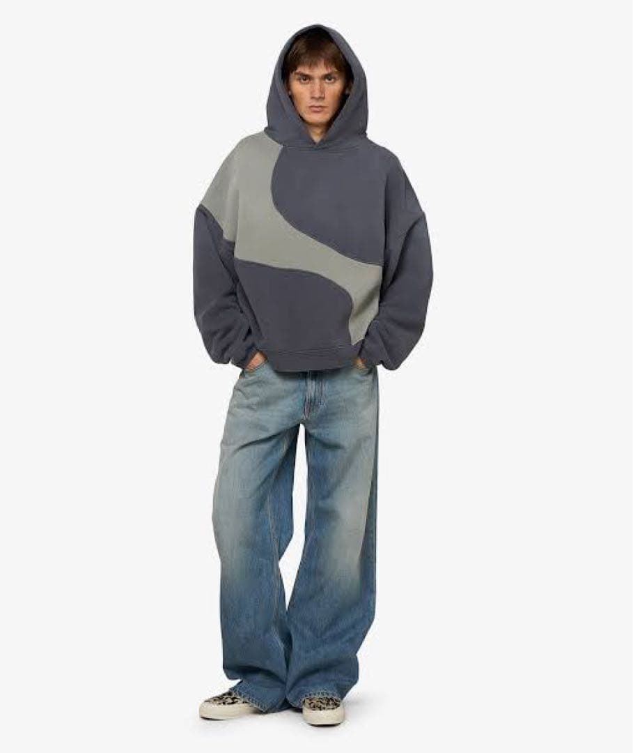 新品　ERL 25aw Wave Hoodie XL