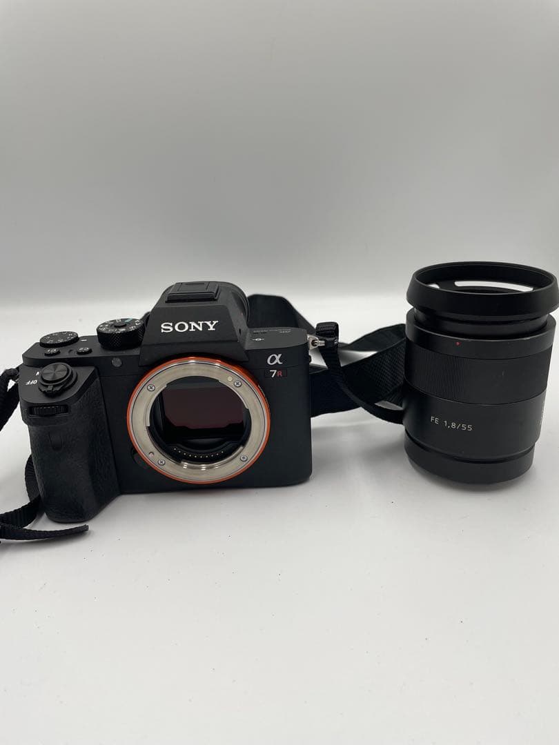 SONY α7RII ボディ & SEL55F18Z 単焦点レンズ 動作未確認