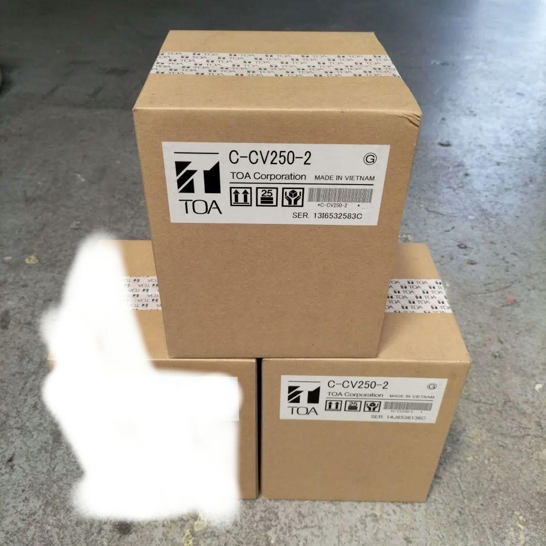 ＴＯＡ 未開封　Ｃ−ＣＶ２５０-２ ドーム型カラーカメラ ２箱