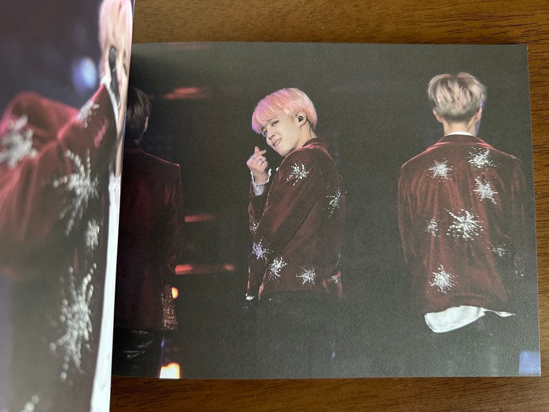 BTS 公式　wings tour final エッセイブック ジミン