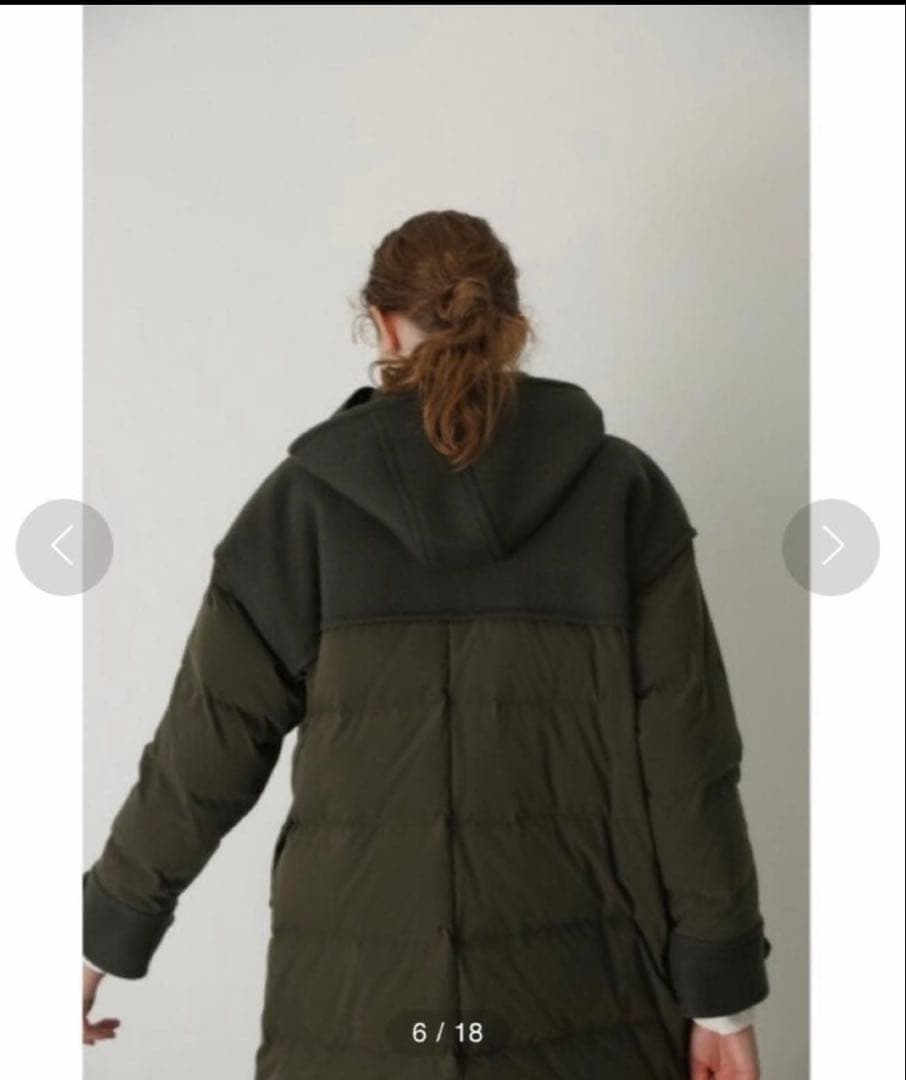 リムアーク　ウールドッキングダウンコート