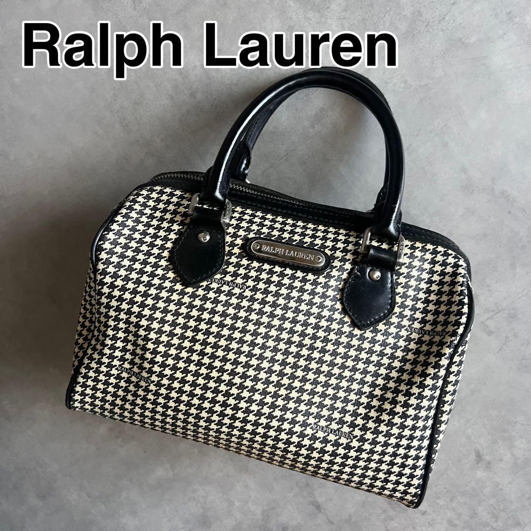 【希少】 ラルフローレン ミニ ボストン バッグ レザー Ralph