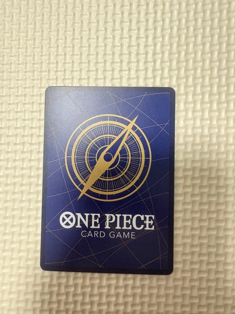 ワンピース カードゲーム　シャンクス　銀背景