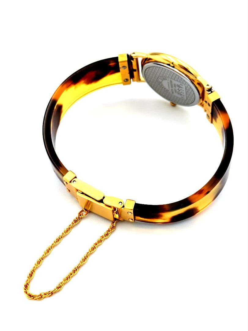 【M2500151】SEIKO LASSALE レディース腕時計 　鼈甲風ベルト