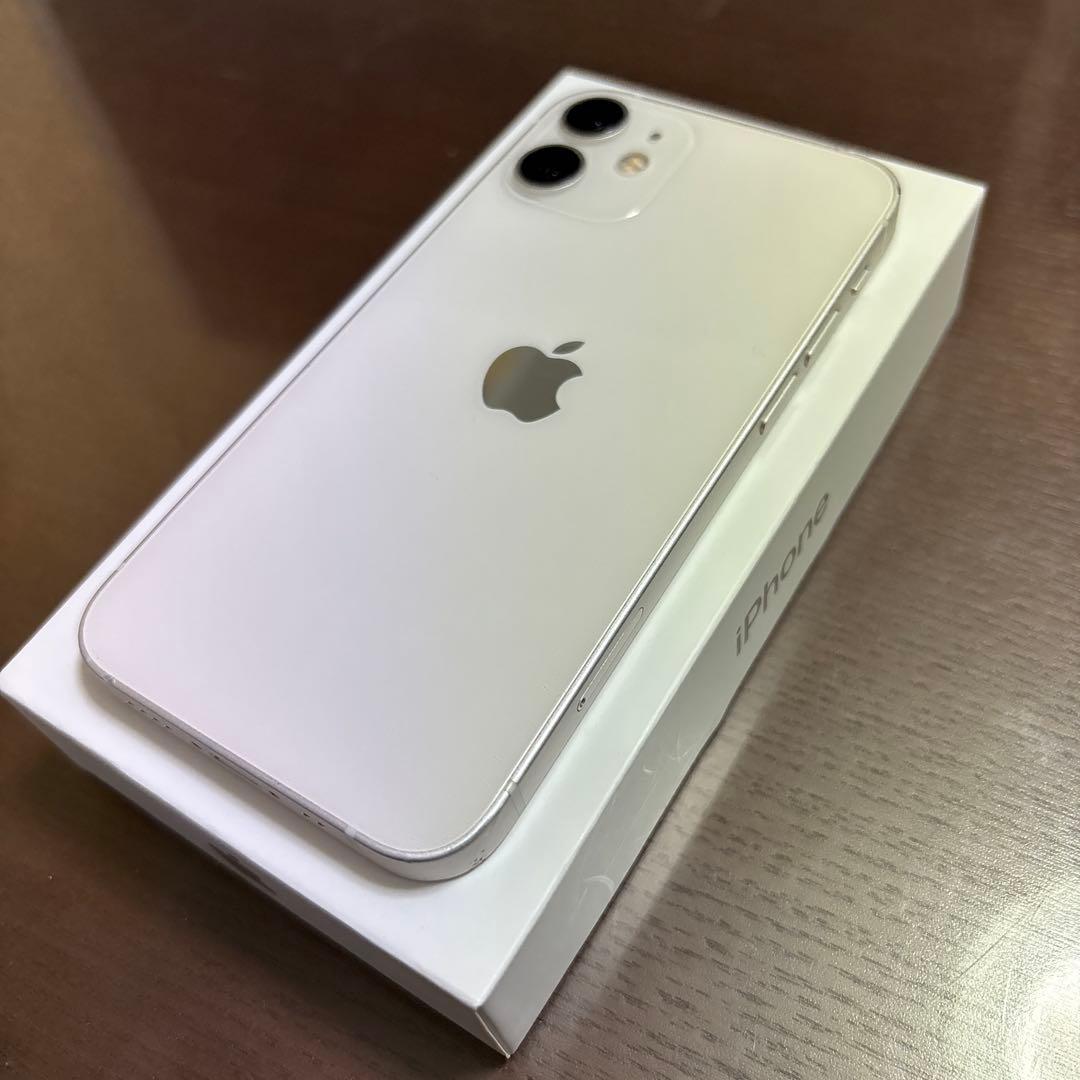 【ジャンク品】Apple iPhone 12 mini ホワイト 本体