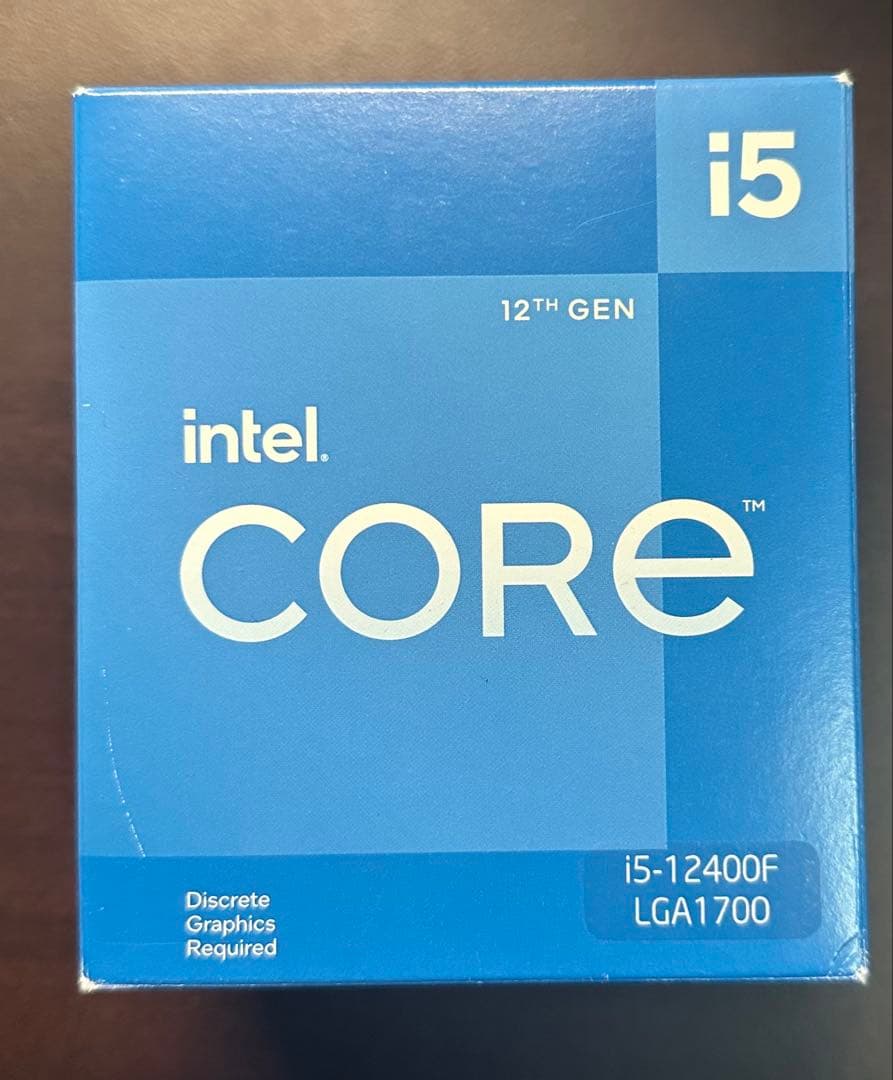 CPU INTEL CPU Core i5-12400F