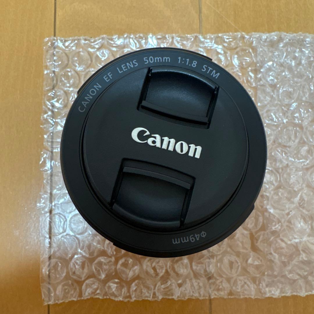 美品　キャノン　Canon EF50mm F1.8 STM 単焦点　レンズ