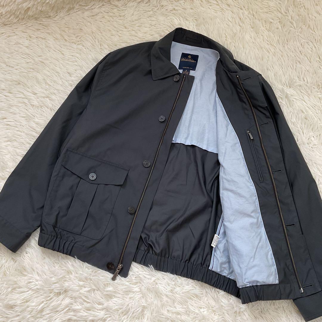 美品♪ブルックスブラザーズ スイングトップ ブルゾン Mサイズ グレー