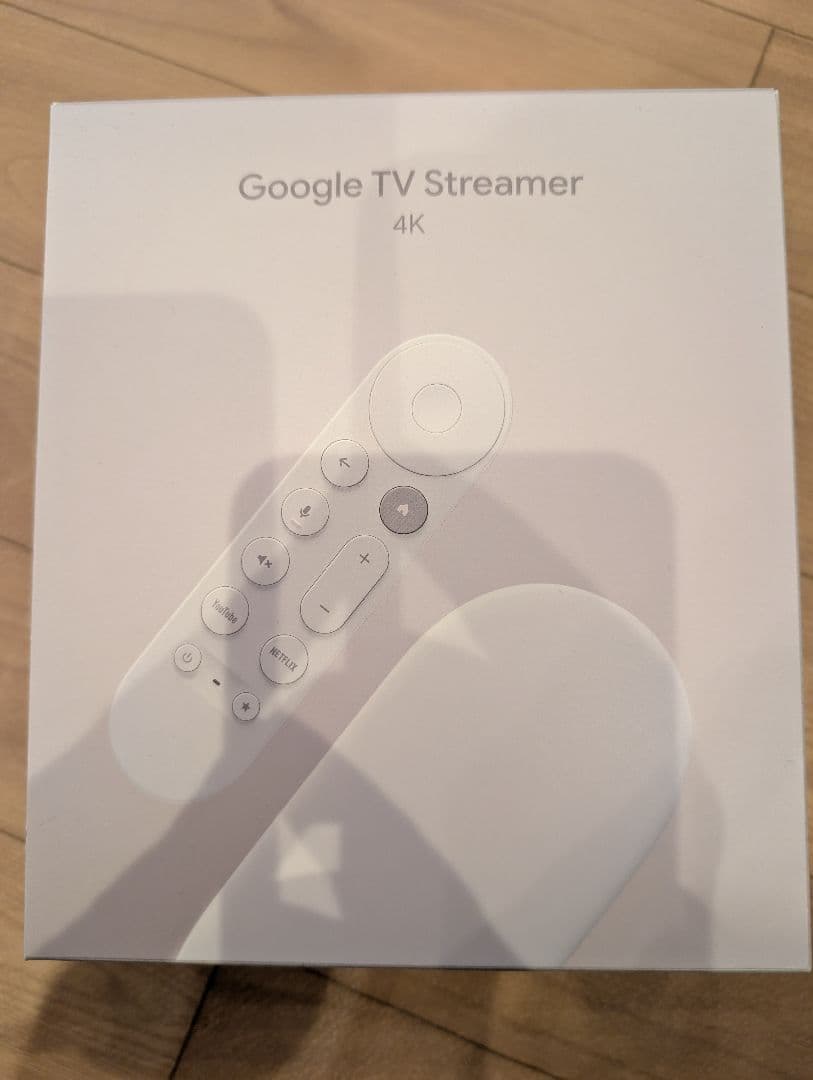 新品　未使用　箱汚れあり　Google TV Streamer 4K