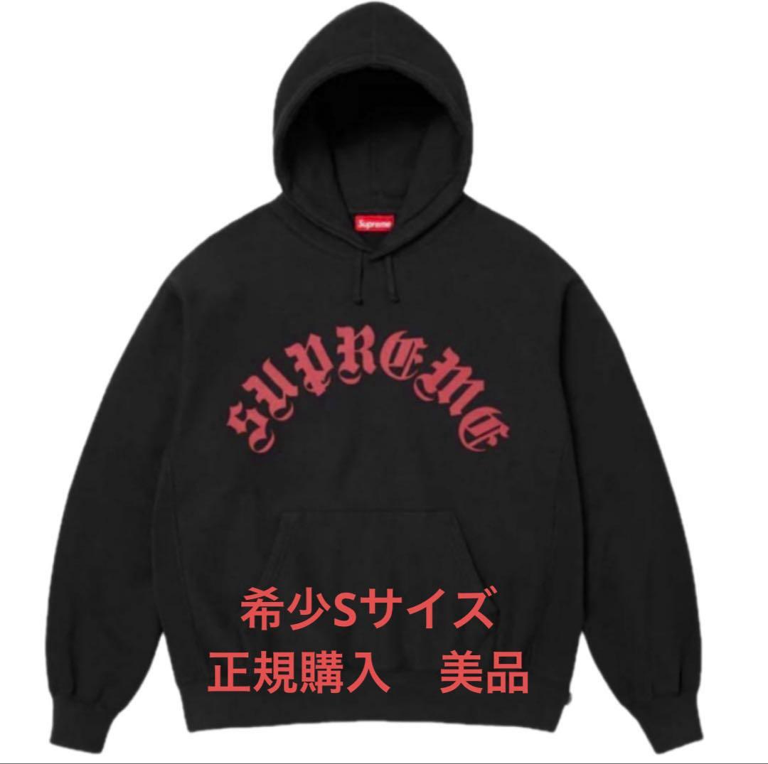 supreme パーカー　24FW PRINTED ARC HOODED美品