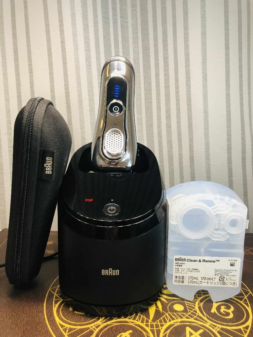 【けんと】BRAUN S9 9297ccメンズ電気シェーバー ブラウン