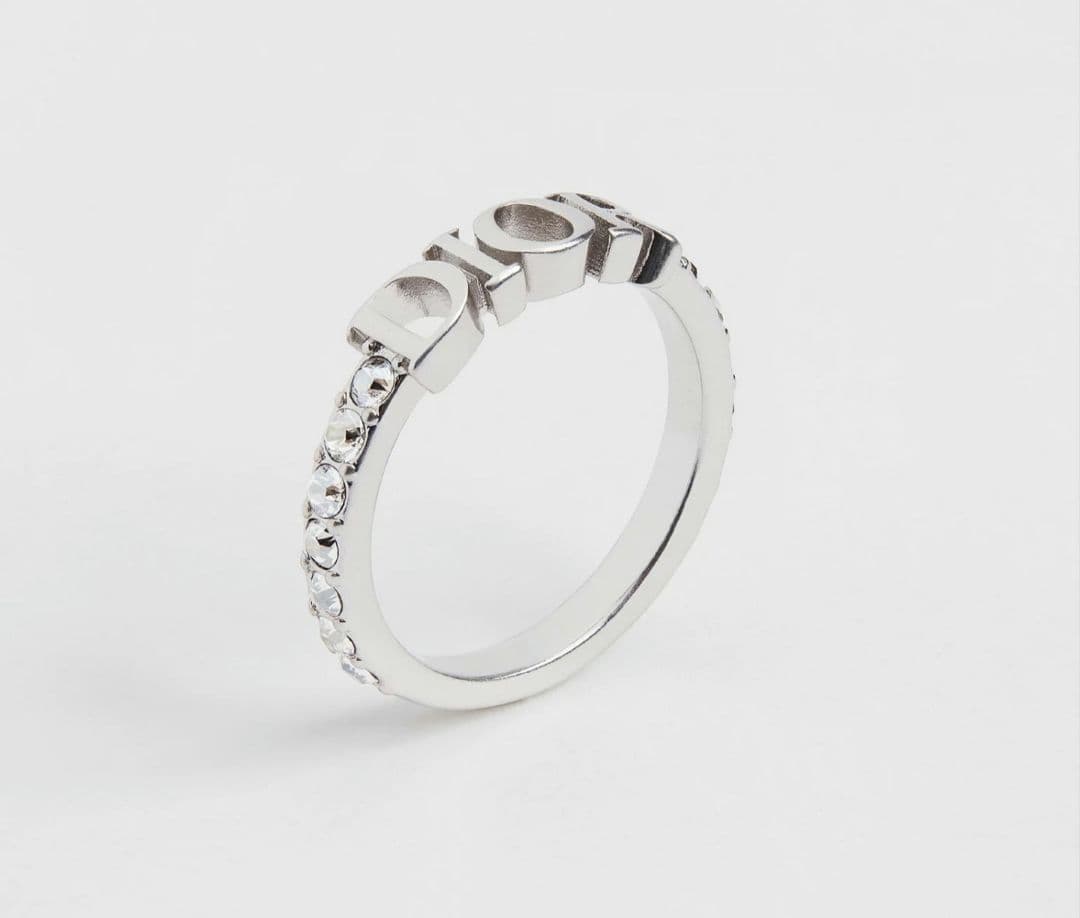 ゆ*い様 Dior evolution リング メタル & クリスタル