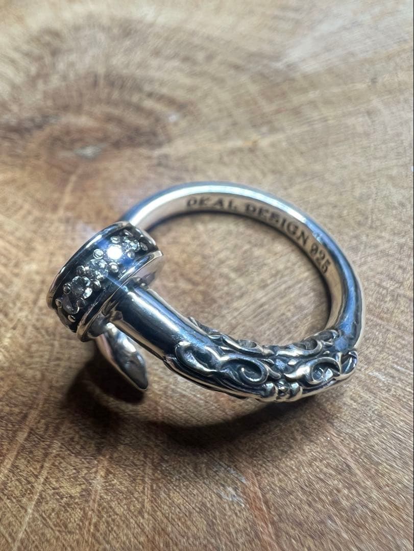 【DEAL DESIGN】 ゲート ネイルリング シルバー925