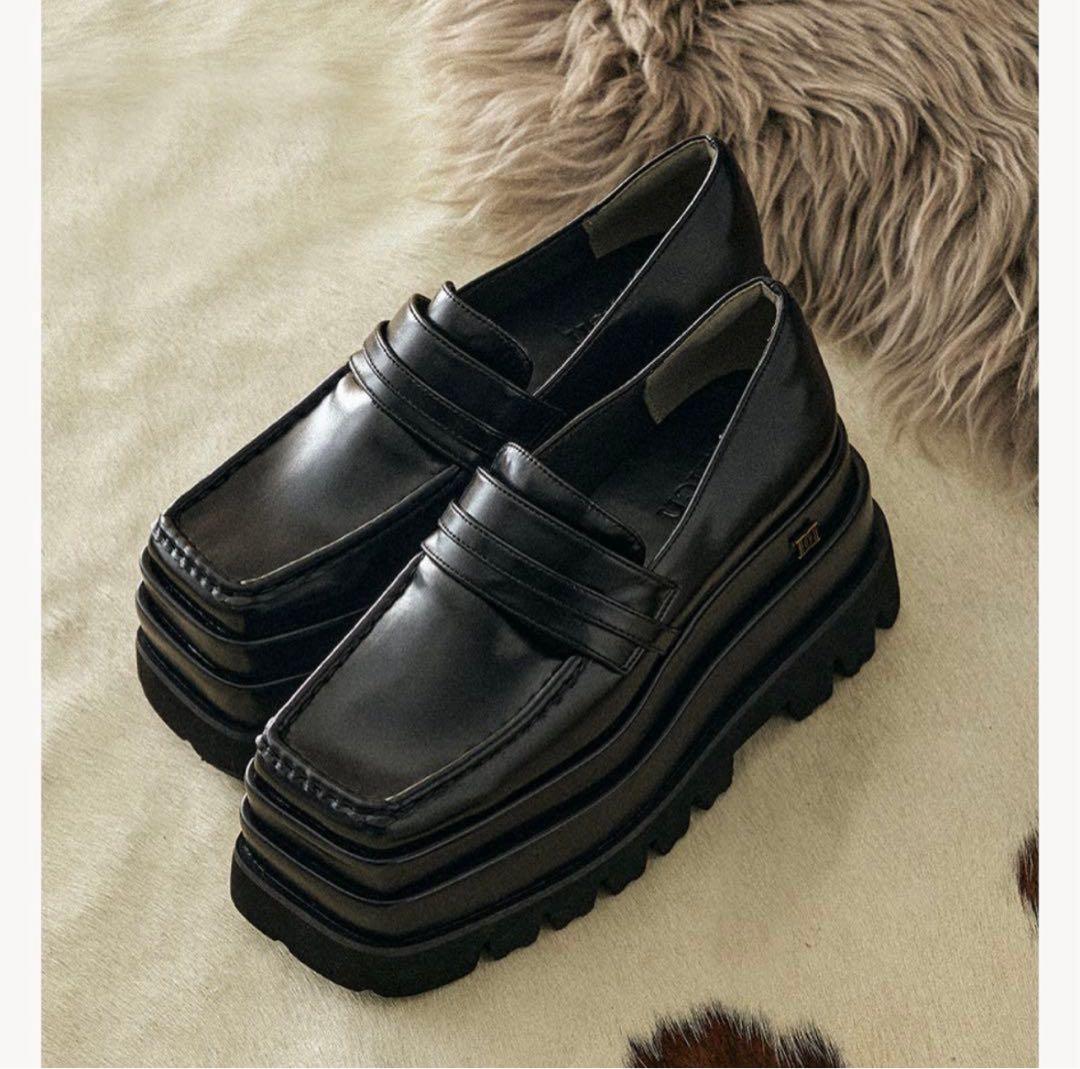 ダーリッチ ブラック ローファー