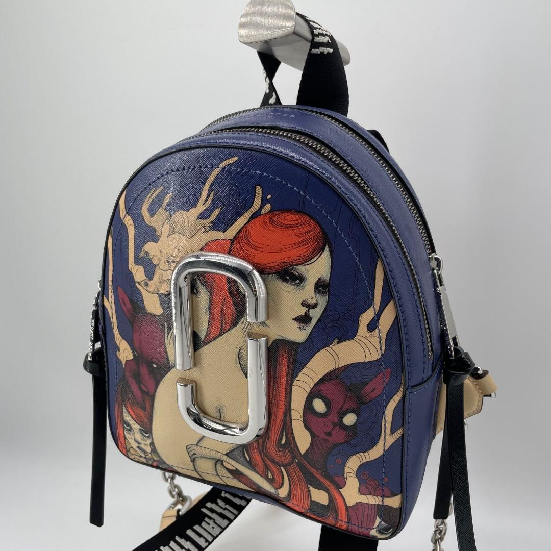 17792✨マークジェイコブス パックショット コラボ ローレンサイ リュック