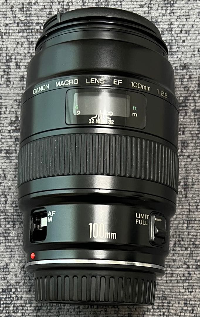レンズ(単焦点) Canon MACRO LENS EF 100mm 1:2.8