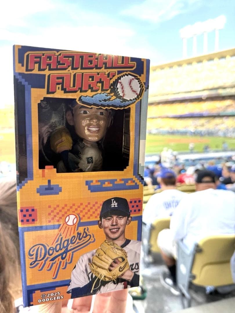8/4来場者限定 ロサンゼルス ドジャース 佐々木朗希 ボブルヘッド