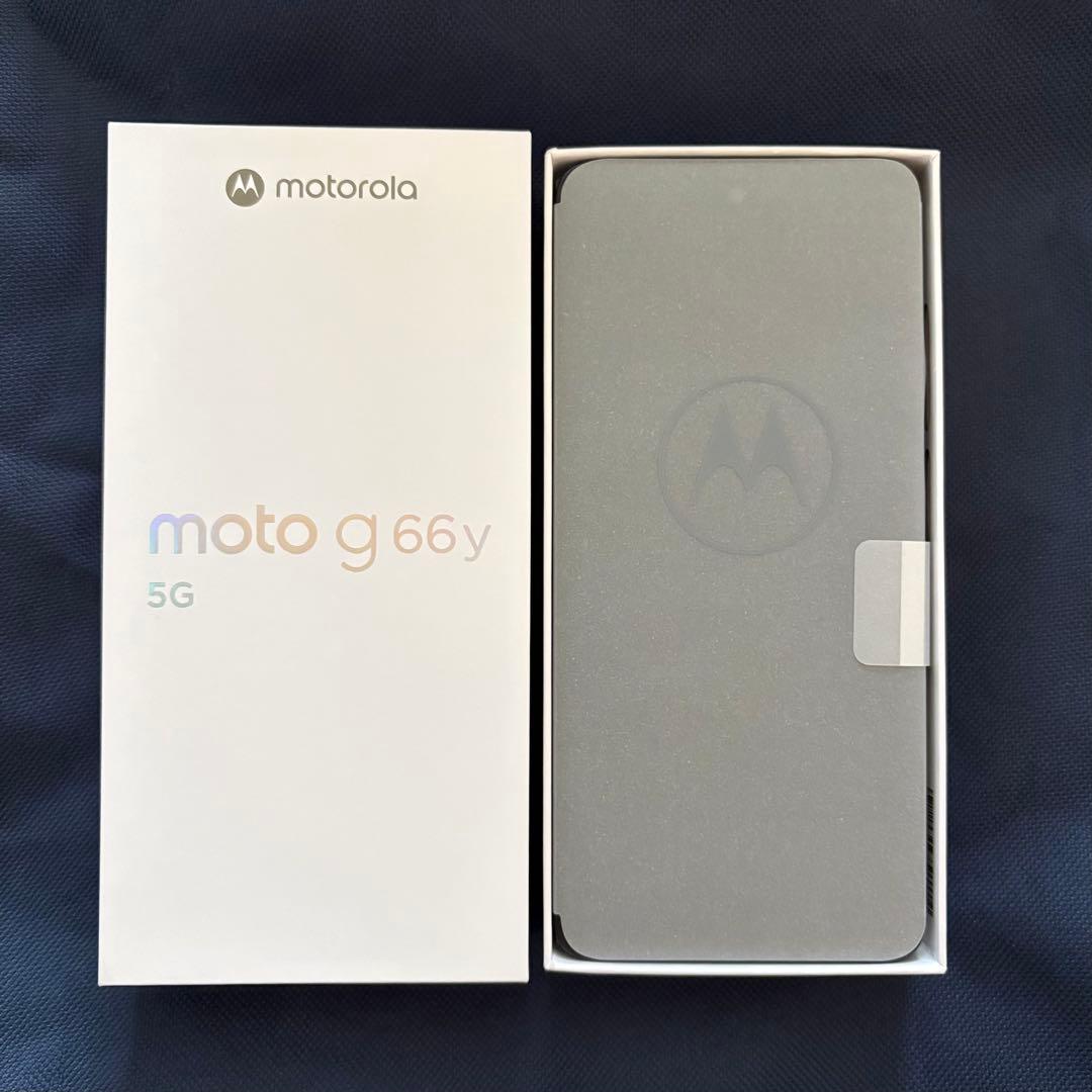 【未使用】moto g66y 5G ブラックオイスター　SIMフリー