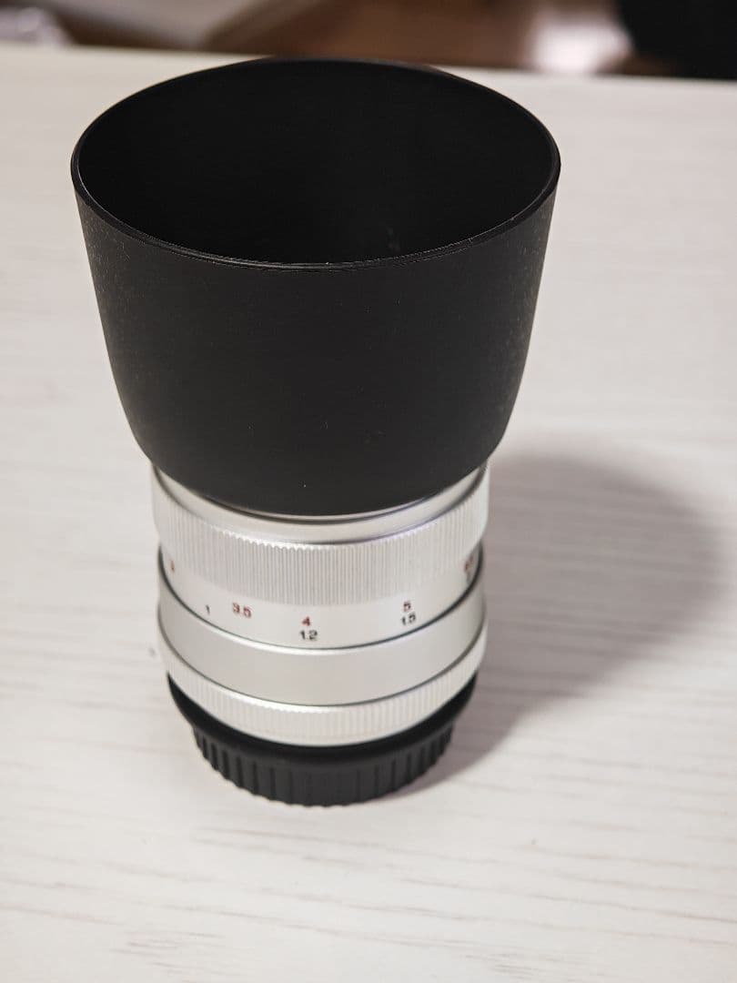 ZHONGYI 85mmf2 とcanon EF → ライカM