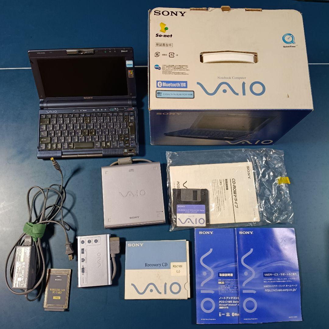SONY VAIO PCG-C1MSX　箱有り　ジャンク品