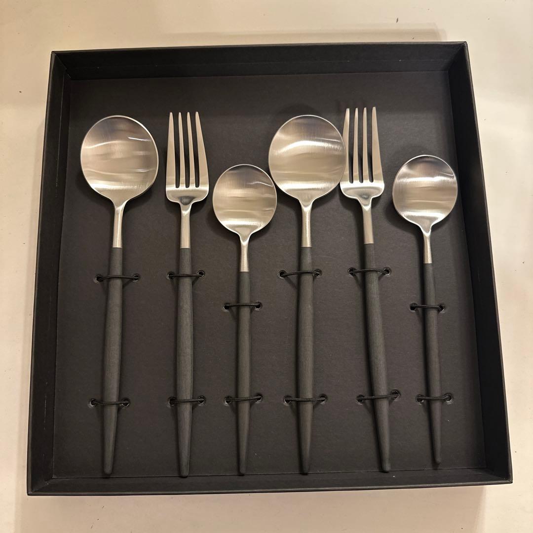 【新品未使用】Cutipol カトラリーセット 6点　※箱無し値引きあり