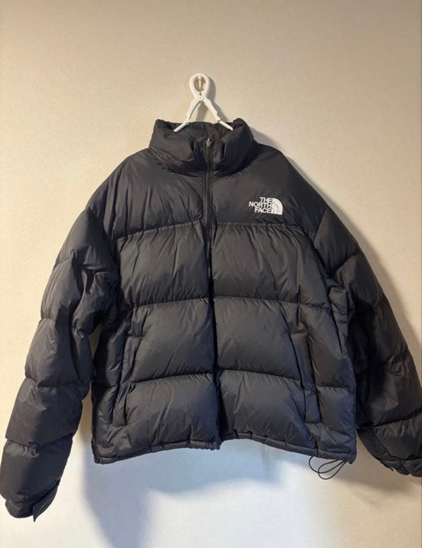 ノースフェイスヌプシダウン　黒