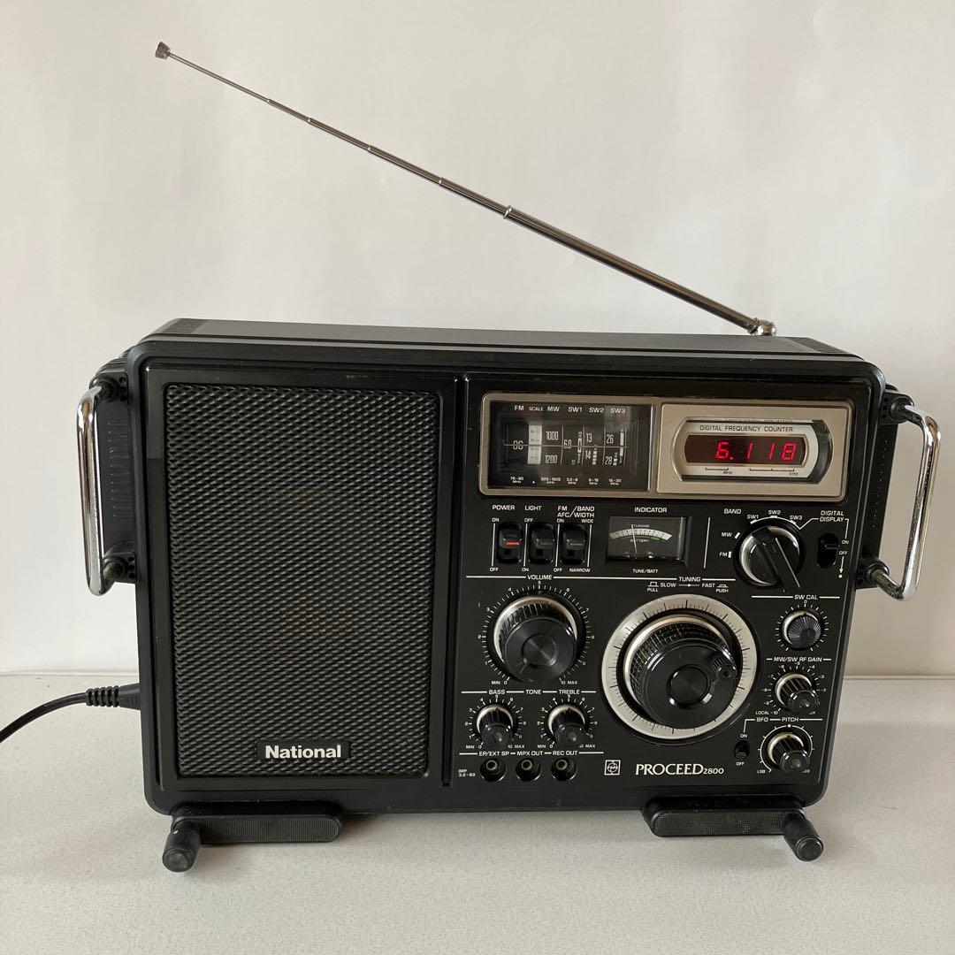 ナショナルＢＣＬラジオ　プロシード　　　　　２８００　完動品