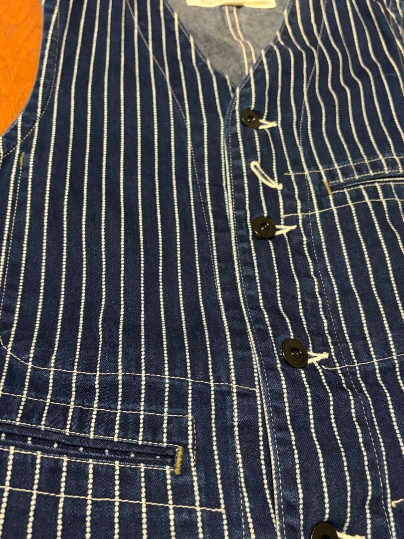 【YAMA】シュガーケーンウォバッシュベストsize38