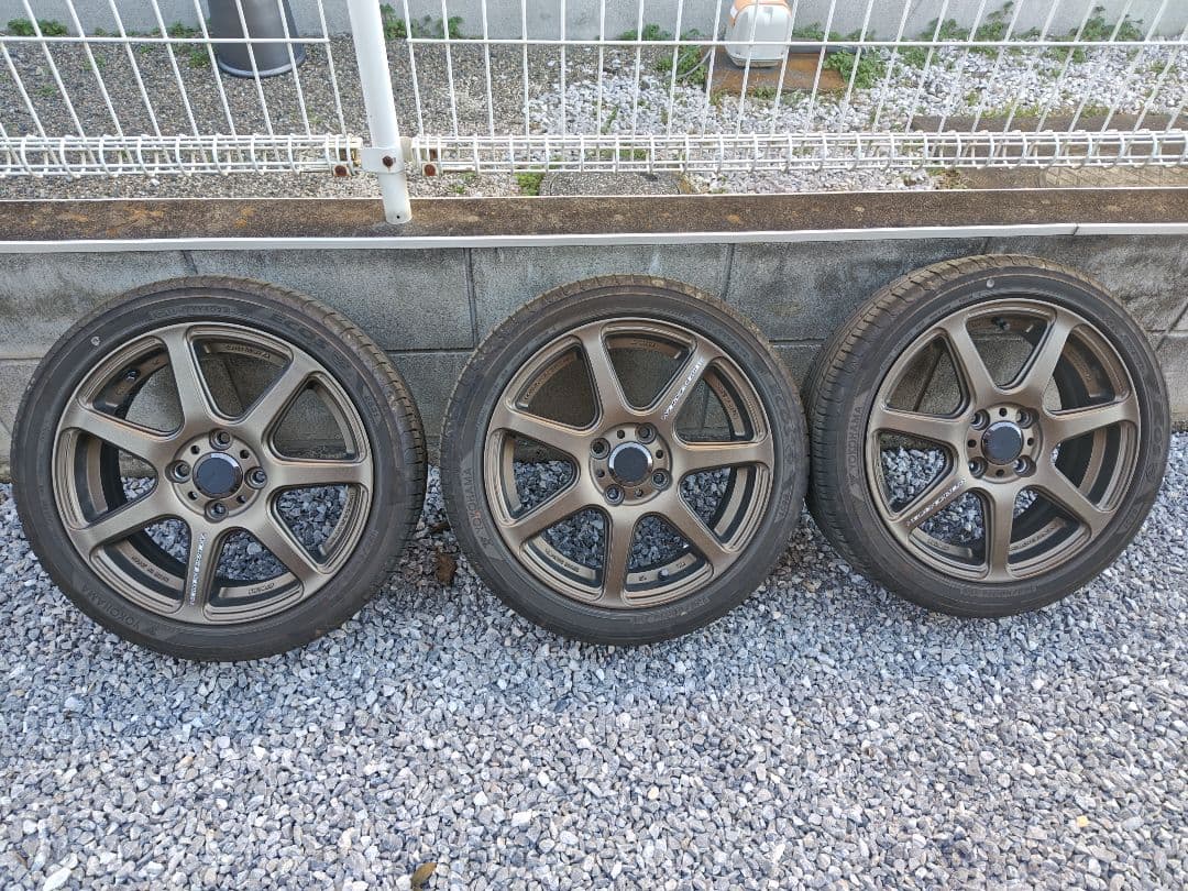 値引き！WORK　エモーション　Ｔ７Ｒ　15インチ　３本セット　おまけ付き！！