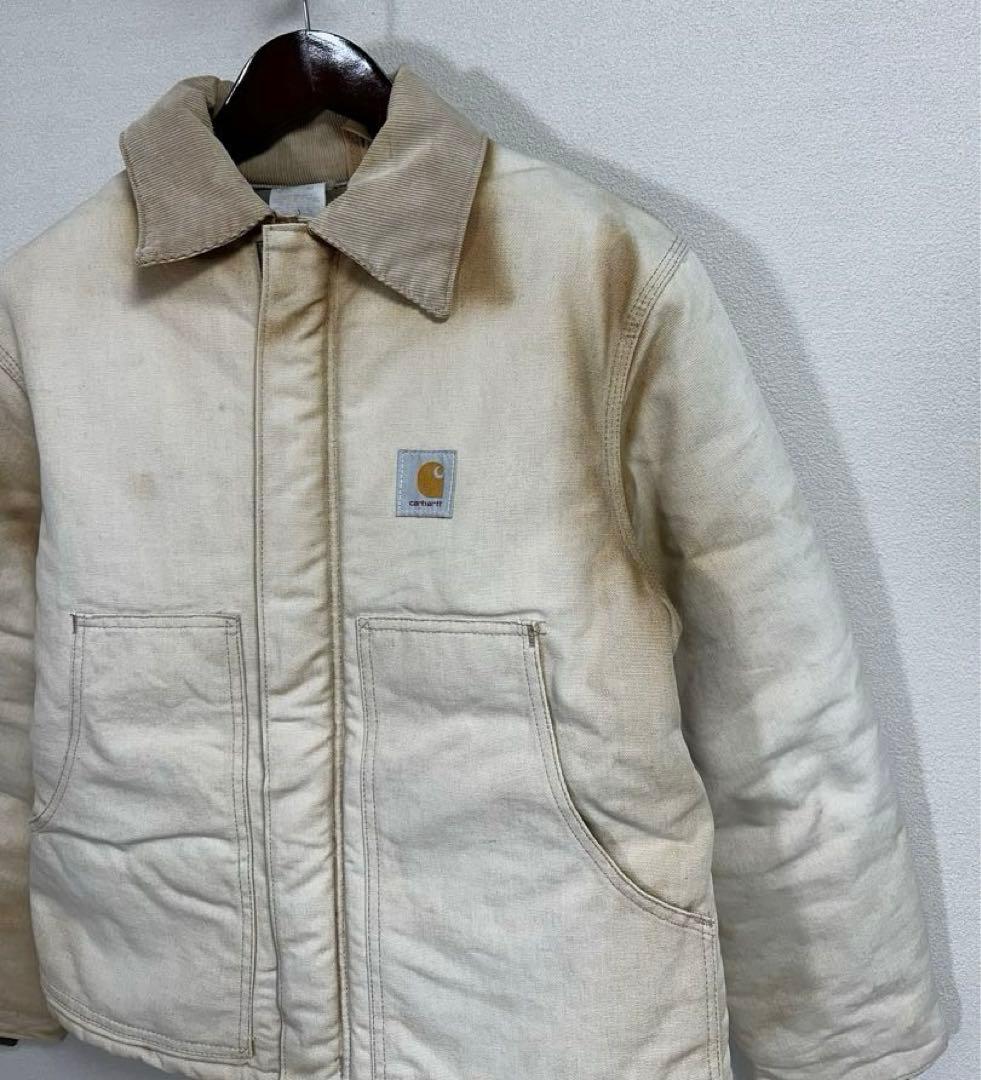 鬼フェード 80s USA製 Carhartt トラディショナルジャケット 短丈